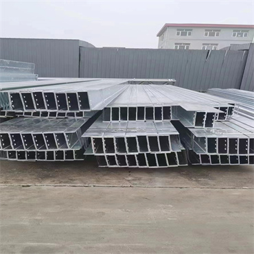 高频焊H型钢275g锌层热镀锌加工